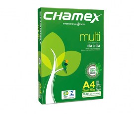 PAPEL A4 CHAMEX MULTI - 210 X 97 MM BRANCO - 75 GR - 500 FOLHAS